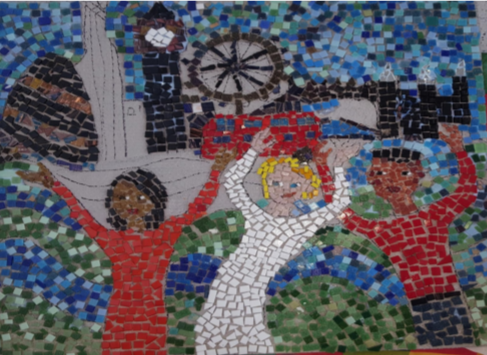 Evelina children's hospital mosaic