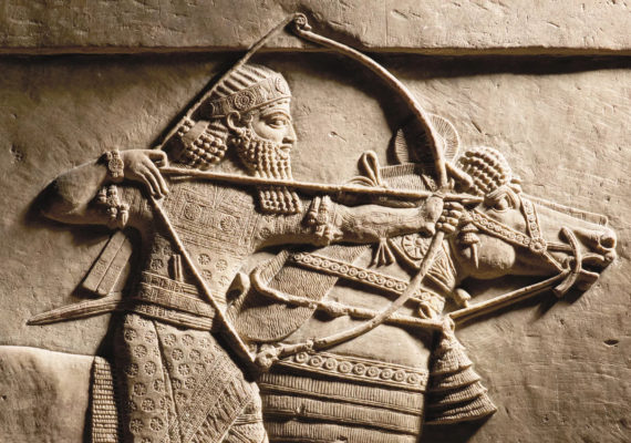 I am Ashurbanipal, king of the world, king of Assyria