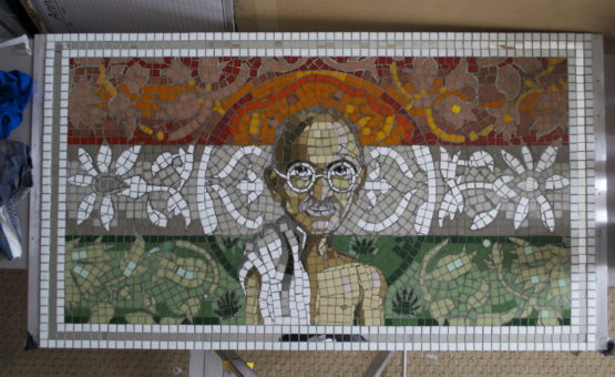 Chaplin _ Gandhi _ Mosaic _ Memorial