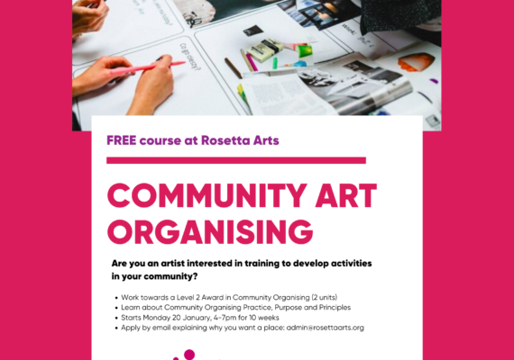 Free course: Community Art Organising