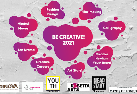 Young people connect through creativity at Be Creative! 2021 online