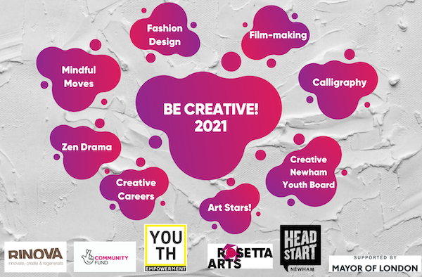 Young people connect through creativity at Be Creative! 2021 online