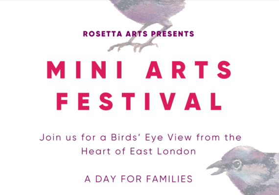 Come to our Mini Arts Festival