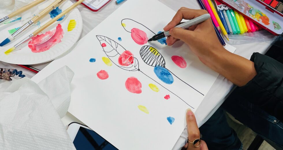 Water colour your mood brighter at Adidas Studio London