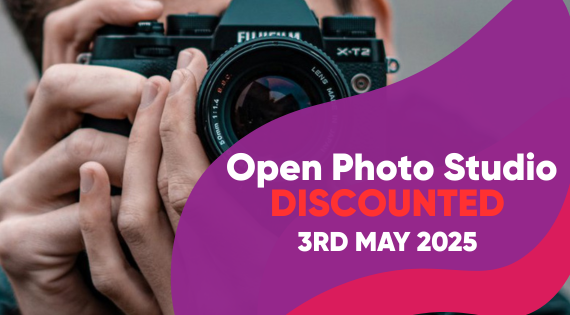 Open Photo Studio Call Out