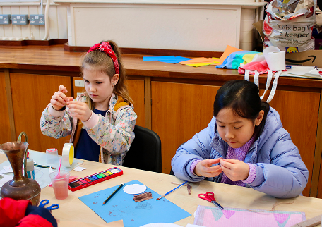 kids-summer-art-workshop-newham 2 Young artists making clay sculptures at a Rosetta Arts kids' workshop in East London